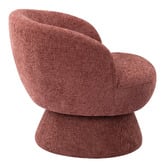 Temple &amp; Webster Eloise Chenille Swivel Armchair