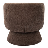 Temple &amp; Webster Eloise Chenille Swivel Armchair