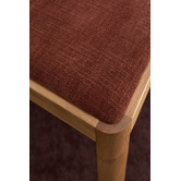 Temple &amp; Webster Alex Solid Oak Wood Dining Chairs