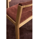 Temple &amp; Webster Alex Solid Oak Wood Dining Chairs