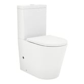 Temple &amp; Webster Delta Straight Back to Wall Toilet Suite