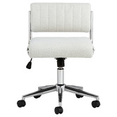 Temple &amp; Webster Ellery Boucle Office Chair