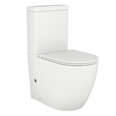Temple &amp; Webster Delta Rounded Back to Wall Toilet Suite