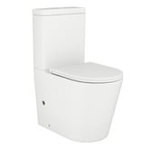 Temple &amp; Webster Delta Rounded Back to Wall Toilet Suite