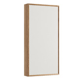 Temple &amp; Webster Nomad 410mm Freestanding Pedestal Package with Bronte Oak Shaving Cabinet