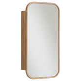 Temple &amp; Webster Nomad 410mm Freestanding Pedestal Package with Bronte Rectangular Shaving Cabinet