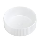 Temple &amp; Webster Kiora 360mm White Round Ceramic Above Counter Basin