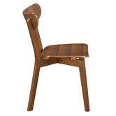 Temple &amp; Webster 4 Seater Elodie Round Dining Table &amp; Larsen Chair Set