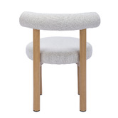Temple &amp; Webster 4 Seater Elodie Round Dining Table &amp; Roselin Chair Set