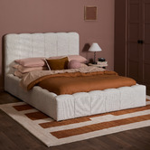 Temple &amp; Webster Natural Cora Boucle Bed