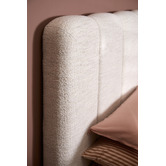 Temple &amp; Webster Natural Cora Boucle Bed