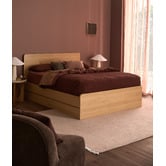 Temple &amp; Webster Meeka Bed Frame with Underbed Drawers