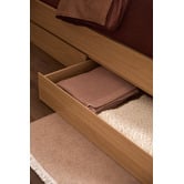 Temple &amp; Webster Meeka Bed Frame with Underbed Drawers