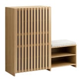 Temple &amp; Webster Shania Shoe Cabinet with Bench