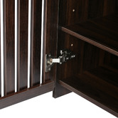 Temple &amp; Webster Shania Shoe Cabinet with Bench