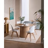 Temple &amp; Webster 120cm Elodie Round Dining Table