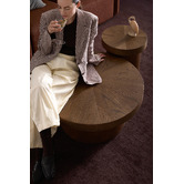 Temple &amp; Webster Rio Radial Side Table