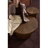 Temple &amp; Webster Rio Radial Coffee Table