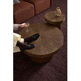 Temple &amp; Webster Rio Radial Coffee Table