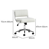 Temple &amp; Webster Ellery Boucle Office Chair