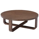 Temple &amp; Webster Aspyn Oak Wood Coffee Table
