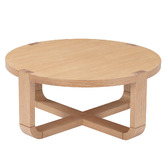 Temple &amp; Webster Aspyn Oak Wood Coffee Table