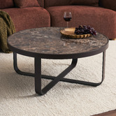 Temple &amp; Webster Claudius Emperador Marble Coffee Table