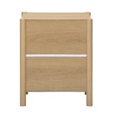 Temple &amp; Webster Mila 2 Drawer Bedside Table