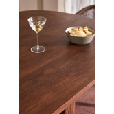 Temple &amp; Webster Anika Oval Mango Wood Dining Table