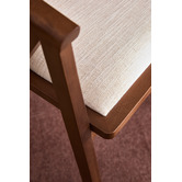 Temple &amp; Webster Shun Beech Wood &amp; Rattan Dining Chair