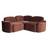 Temple &amp; Webster Cami Chenille Right Corner Lounge Chair