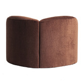 Temple &amp; Webster Cami Chenille Corner Lounge Chair
