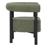 Temple &amp; Webster Roselin Boucle Armchair