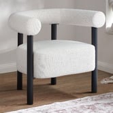 Temple &amp; Webster Roselin Boucle Armchair