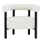 Temple &amp; Webster Roselin Boucle Armchair