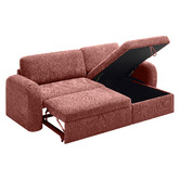 Temple &amp; Webster Maia 4 Seater Double Sofa Bed with Reversible Chaise