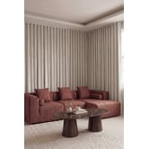 Temple &amp; Webster Eden Linen-Blend Blockout S-Fold Curtains