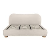 Temple &amp; Webster Paloma Boucle Gas Lift Storage Bed