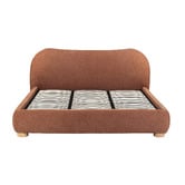 Temple &amp; Webster Paloma Boucle Gas Lift Storage Bed