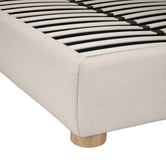 Temple &amp; Webster Paloma Boucle Gas Lift Storage Bed