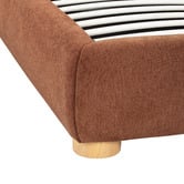 Temple &amp; Webster Paloma Boucle Gas Lift Storage Bed