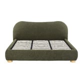 Temple &amp; Webster Paloma Boucle Gas Lift Storage Bed
