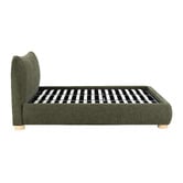 Temple &amp; Webster Paloma Boucle Gas Lift Storage Bed