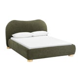 Temple &amp; Webster Paloma Boucle Gas Lift Storage Bed