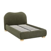 Temple &amp; Webster Paloma Boucle Gas Lift Storage Bed