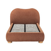 Temple &amp; Webster Paloma Boucle Gas Lift Storage Bed