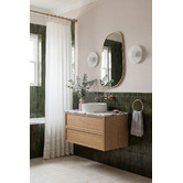 Temple &amp; Webster Chloe Alabaster Wall Sconce