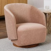 Temple &amp; Webster Kelly Swivel Armchair