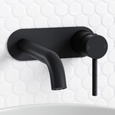 Temple &amp; Webster Carson 180mm Bath/Basin Wall Mixer Set