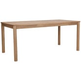 Temple &amp; Webster Patmos Acacia Wood Outdoor Dining Table
